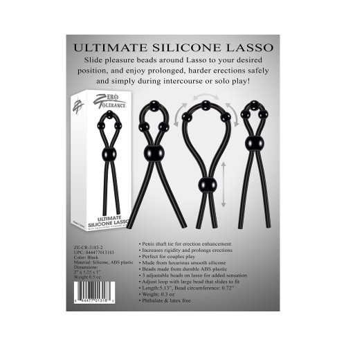 Zero Tolerance Ultimate Silicone Lasso Cockring