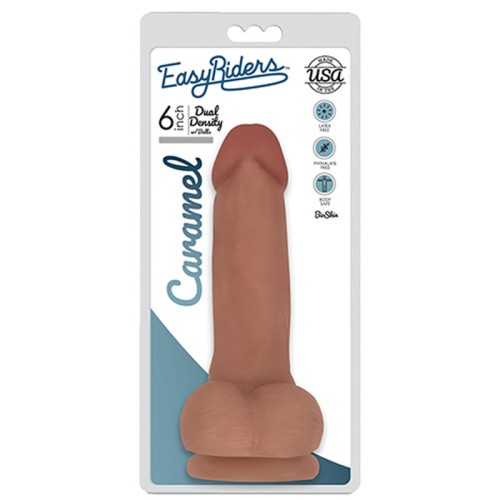 Dildo Dual Density Easy Riders - 6 Pulgadas