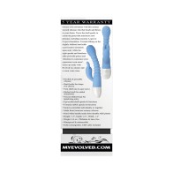 Evolved Bendy Bunny Rechargeable Poseable Silicone Rabbit Vibrator