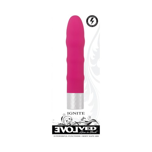 Evolved Ignite 10-Speed Slimline Vibrator - Powerful Pleasure