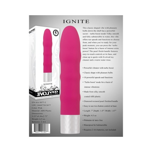 Vibrador Slimline Evolved Ignite de 10 Velocidades - Placer Potente