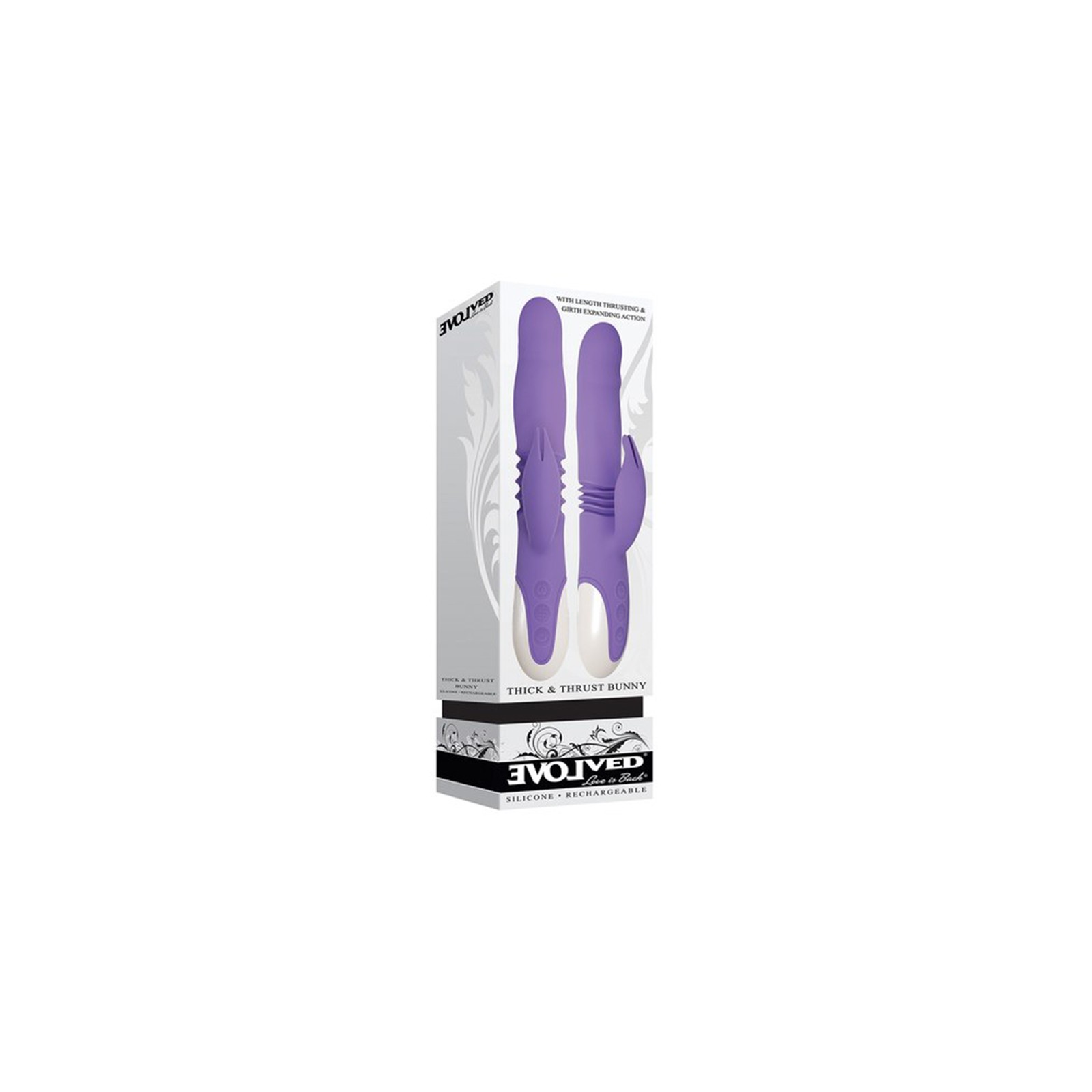 Conejito Vibrador Evolved Thick & Thrust - Placer Definitivo