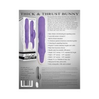 Conejito Vibrador Evolved Thick & Thrust - Placer Definitivo