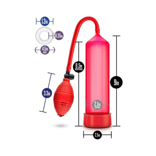 Performance VX101 Male Enhancement Pump Red