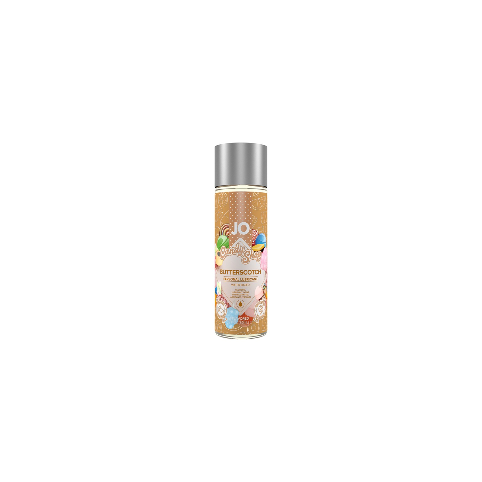 JO Butterscotch Flavored Lubricant 2oz