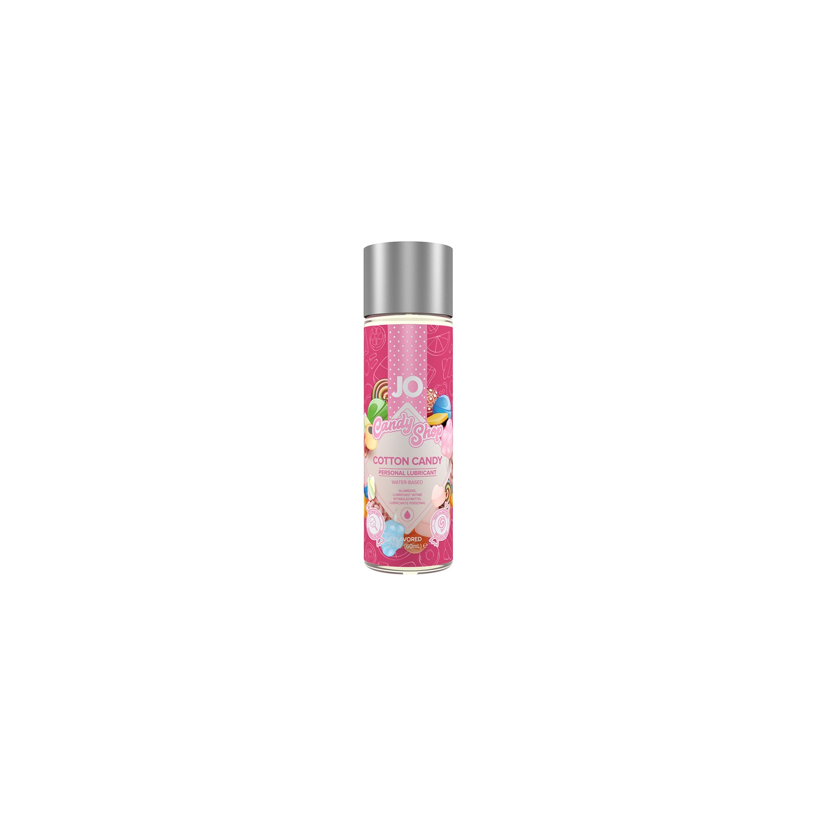 Lubricante JO Sabor Algodón de Azúcar 2 oz