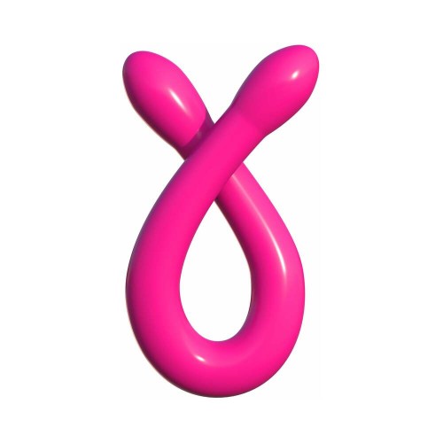 Pipedream Classix Double Whammy Dildo - 17.25 in. Flexible Design