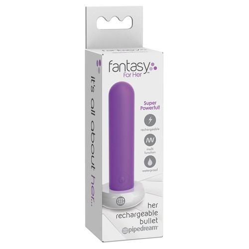 Vibrador Bullet Recargable Pipedream Fantasy Para Ella