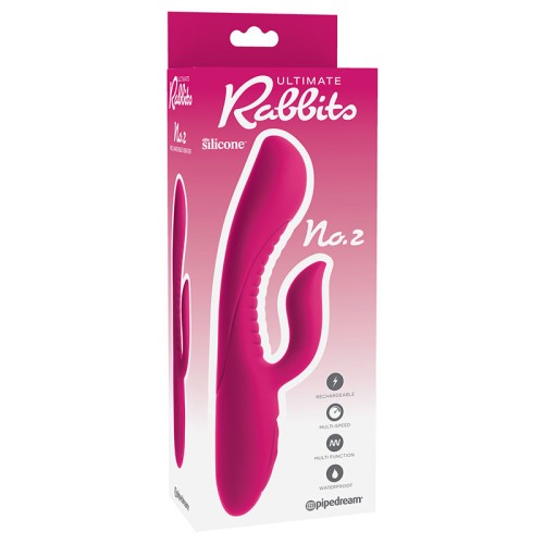 Vibrador Pipedream Ultimate Rabbits No. 2 Fucsia