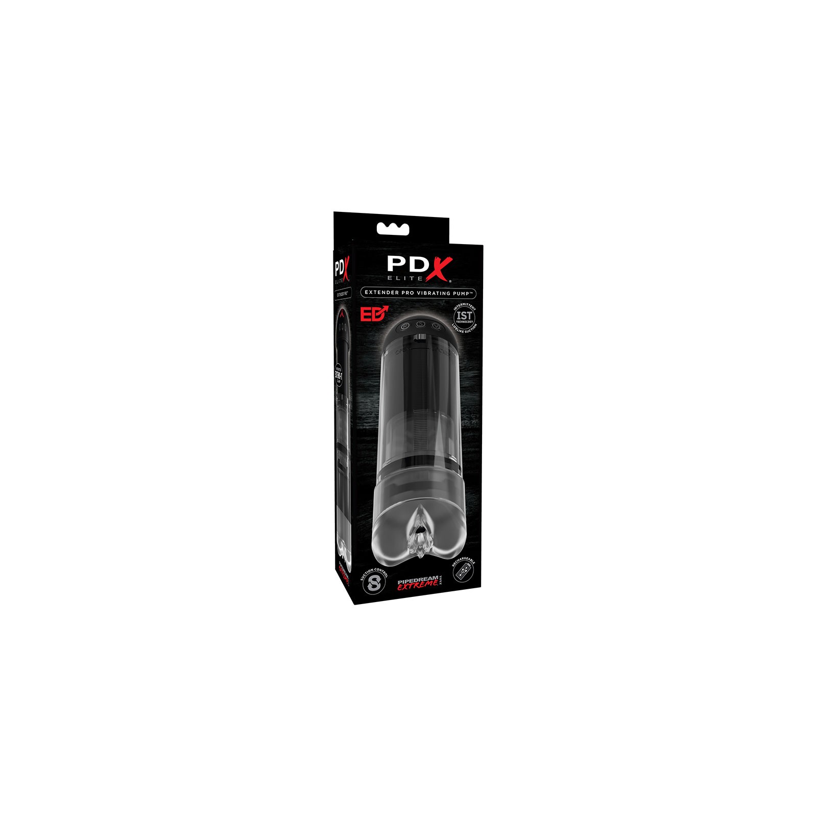 Bomba de Pene Vibrante PDX Elite Extender Pro