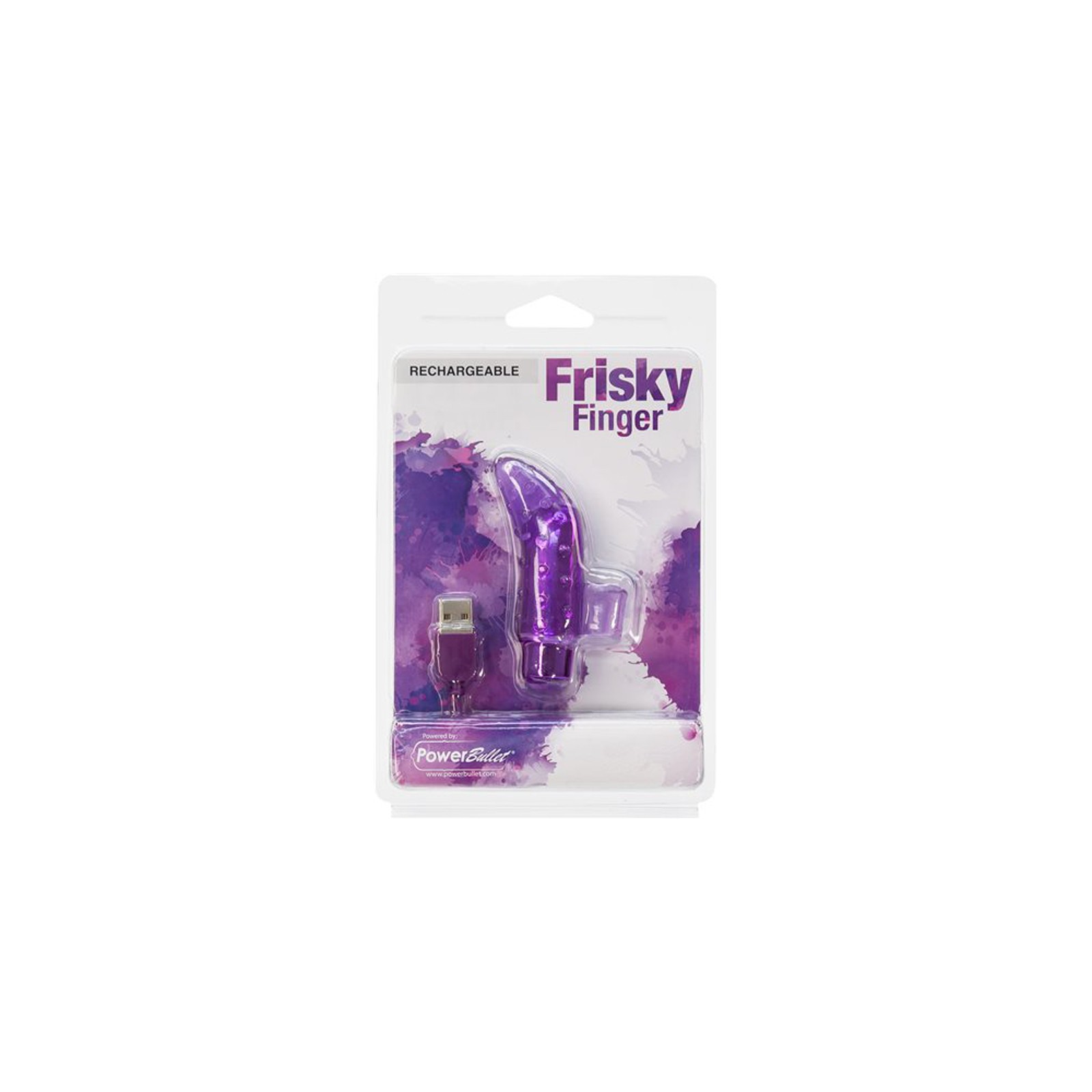 Frisky Finger Rechargeable Vibrator for Intimate Pleasure