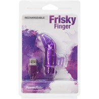 Frisky Finger Rechargeable Vibrator for Intimate Pleasure