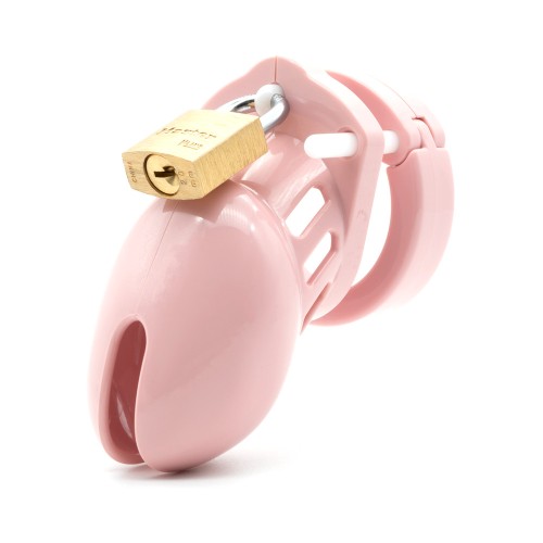 CB-6000S Premium Male Chastity Cage in Pink