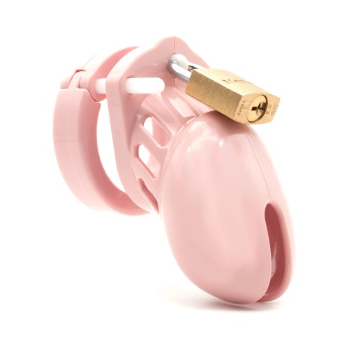 CB-6000S Premium Male Chastity Cage in Pink