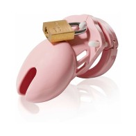 CB-6000S Premium Male Chastity Cage in Pink