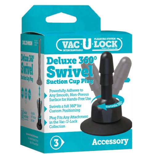 Vac-U-Lock Deluxe Suction Cup Plug