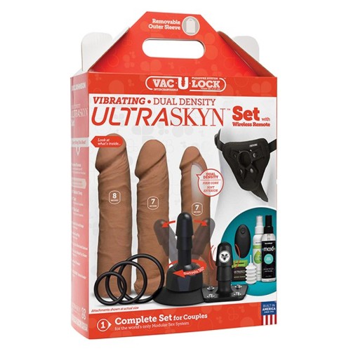 Vac-U-Lock Dual Density ULTRASKYN Vibrating Set