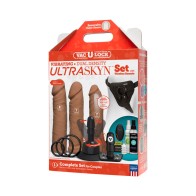 Vac-U-Lock Dual Density ULTRASKYN Vibrating Set