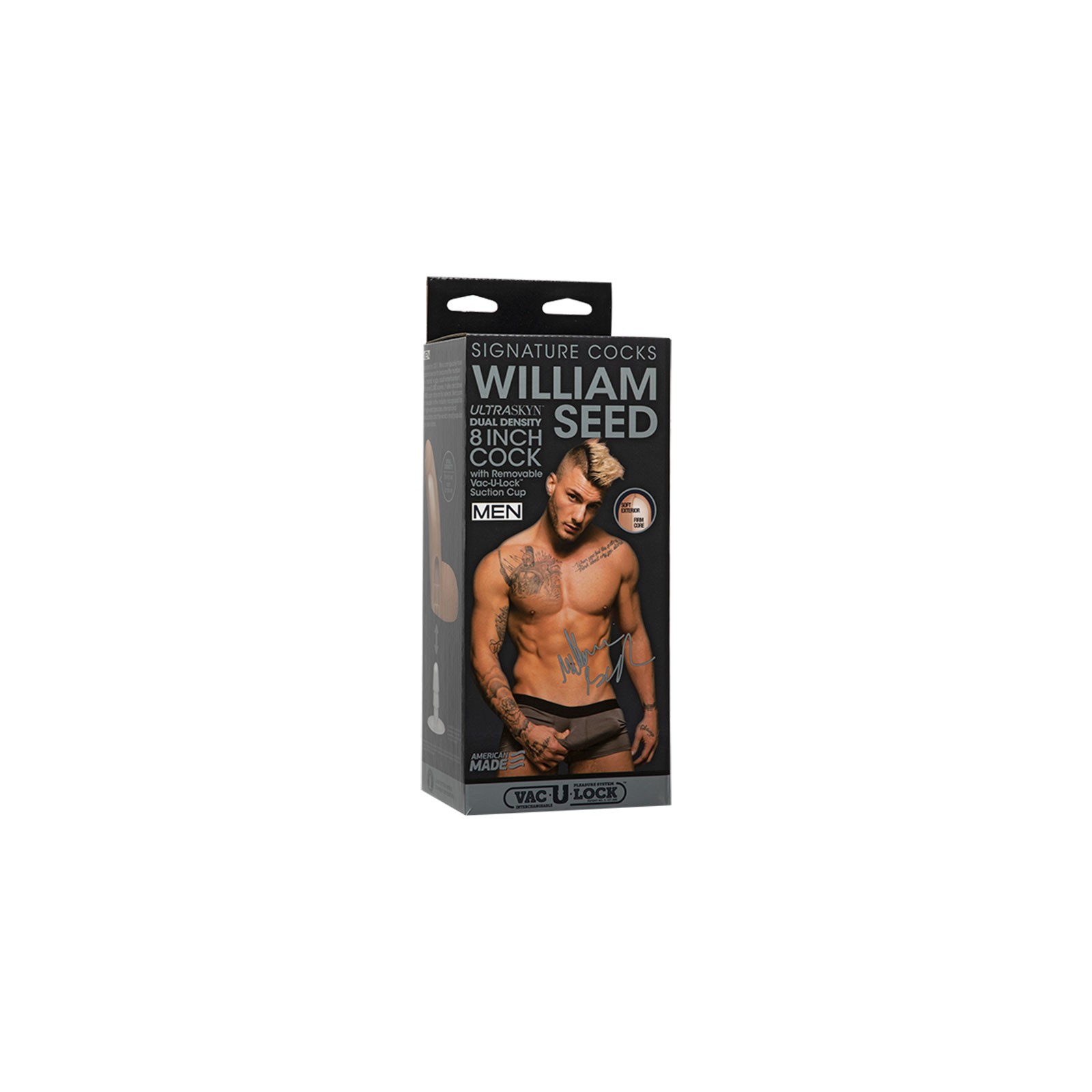 Pene ULTRASKYN de William Seed Con Vac-U-Lock