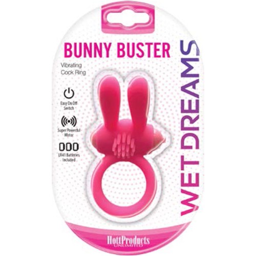 Anillo para el Pene Bunny Buster Rosa Wet Dreams