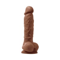 Colours Pleasures Dildo de 5 in. Marrón