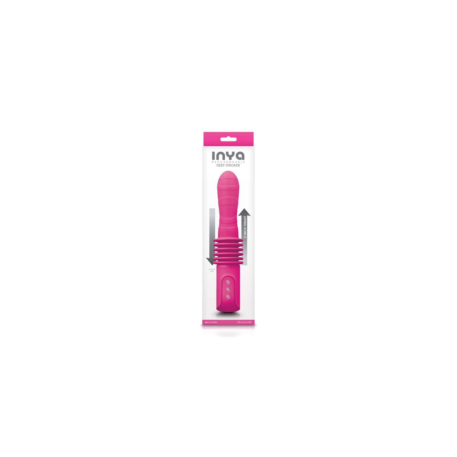 INYA Deep Stroker Rechargeable Vibrator for Powerful Pleasure