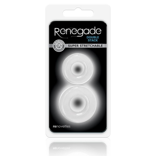 Renegade Double Stack Cock Rings - Enhance Performance