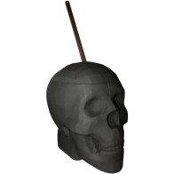 Black Matte Skull Drinking Cup for fun parties