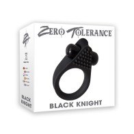 Zero Tolerance Caballero Negro Cockring Vibrador para Placer Mejorado