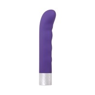 Vibrador de Punto G Recargable Evolved Spark Púrpura