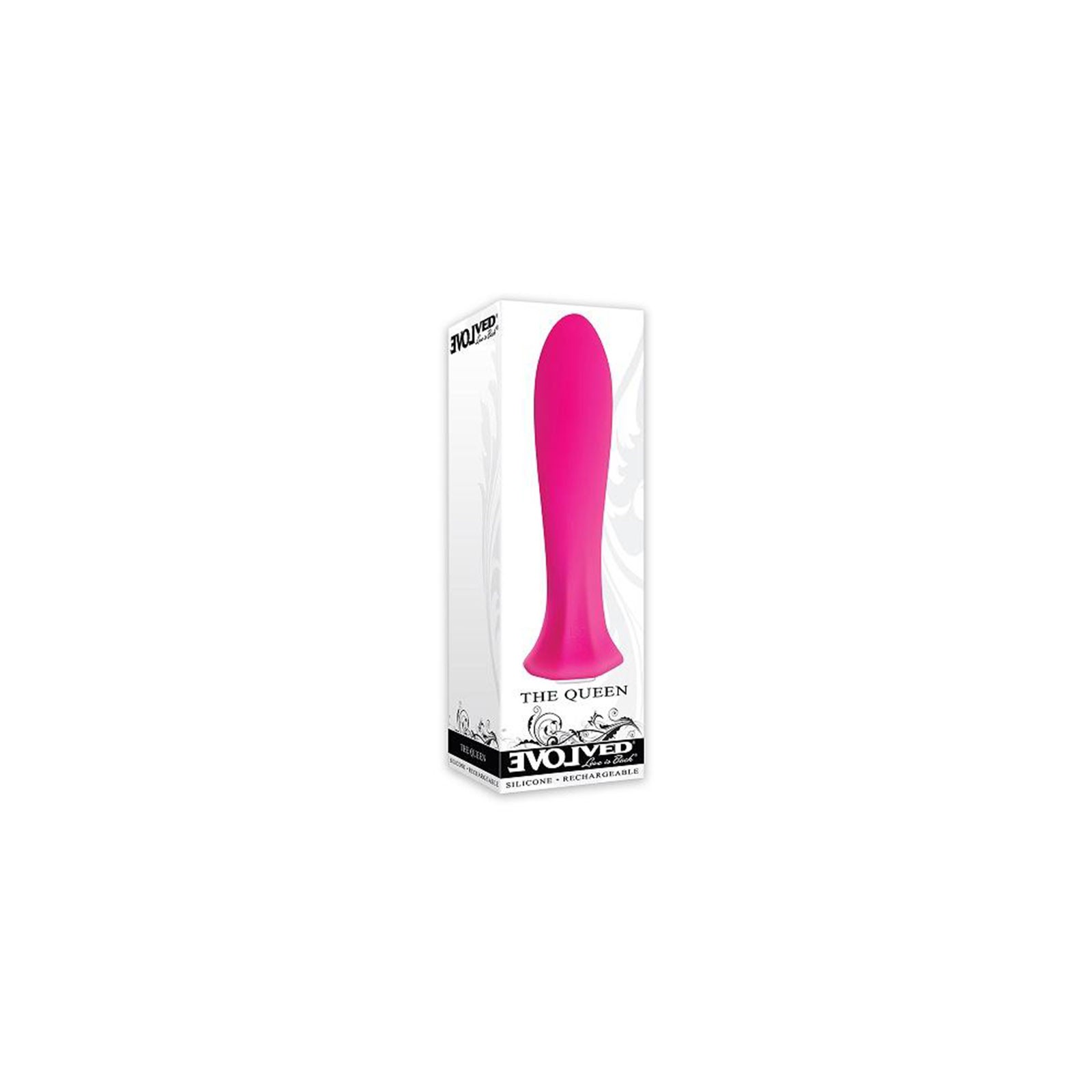 Evolved The Queen Mini Vibrador de Silicona Recargable Rosa