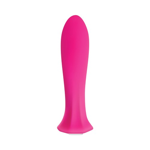 Evolved The Queen Rechargeable Silicone Mini Vibrator Pink