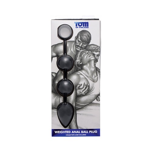 Tom of Finland Weighted Anal Ball Plug - Large