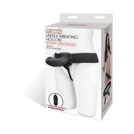 Dildo Hueco Vibrante Lux Fetish para Diversión en Pareja