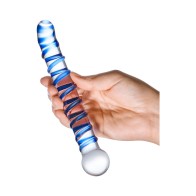 Glas Mr. Swirly Dildo de Vidrio para G-Spot