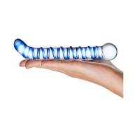 Glas Mr. Swirly Dildo de Vidrio para G-Spot