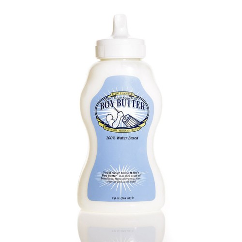 Boy Butter H2O Water-Based Lubricant 9oz Bottle