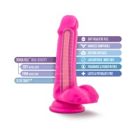 Dildo Posicionable Au Naturel Bold Delight de 6" Rosa - Realista