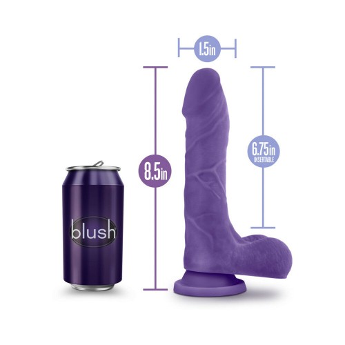 Au Naturel Bold Thrill Dual Density Dildo Purple