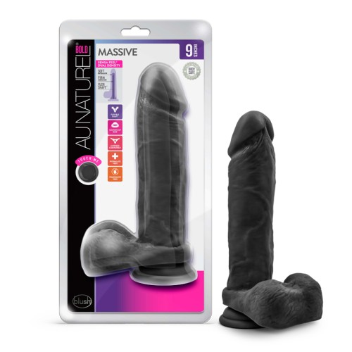 Au Naturel Bold Massive 9in Dildo - Realistic and Bendable