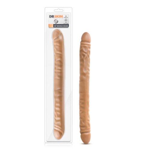 Dildo Doble de 18 Pulgadas Dr. Skin Beige