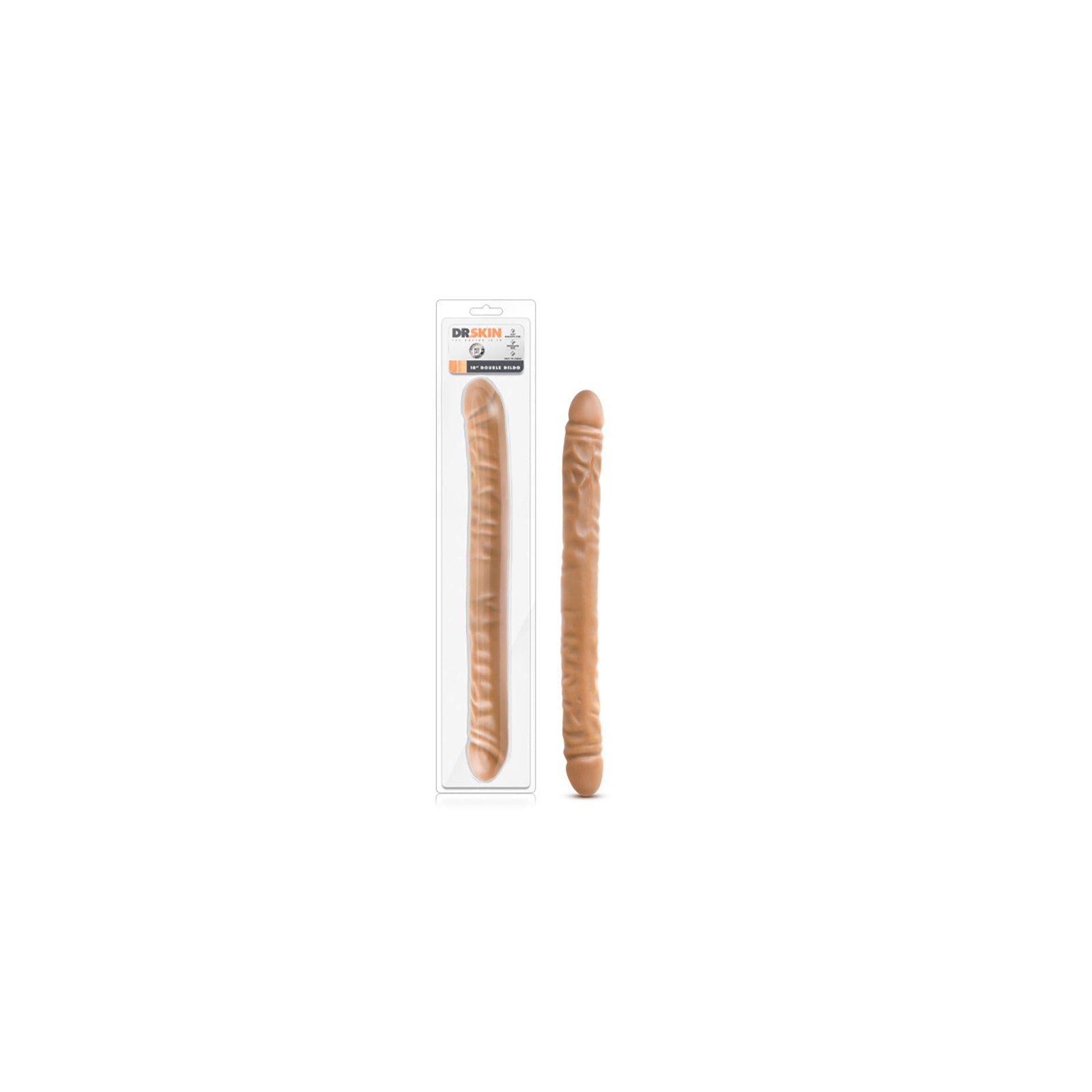 Dildo Doble de 18 Pulgadas Dr. Skin Beige