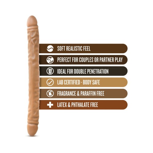 Dr. Skin 18-Inch Double Dildo Tan