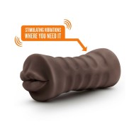 Stroker Oral Hot Chocolate Heather con Vibrador Bullet