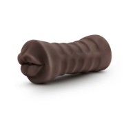 Stroker Oral Hot Chocolate Renee con Vibrador - Placer Realista