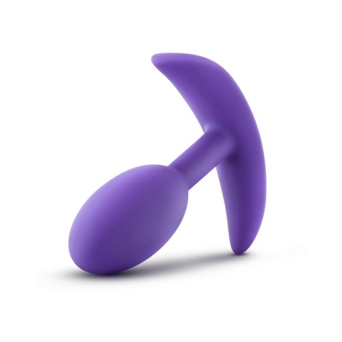 Luxe Wearable Vibra Slim Plug Small Purple