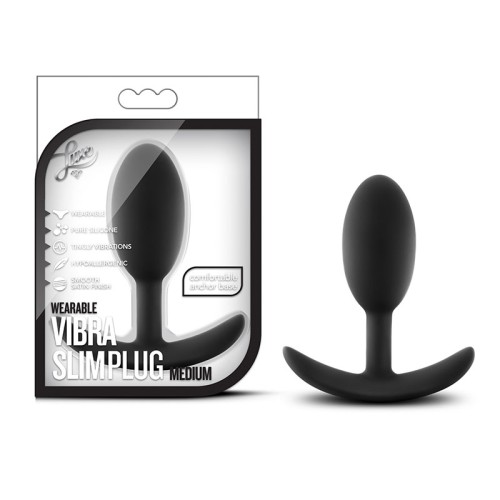 Plug Slim Vibra Wearable Luxe Mediano Negro