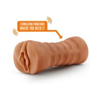 M para Hombres Sofia Estimulador Vagina con Bullet Vibrante Beige