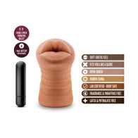 Stroker Oral Isabella con Vibración para Hombres