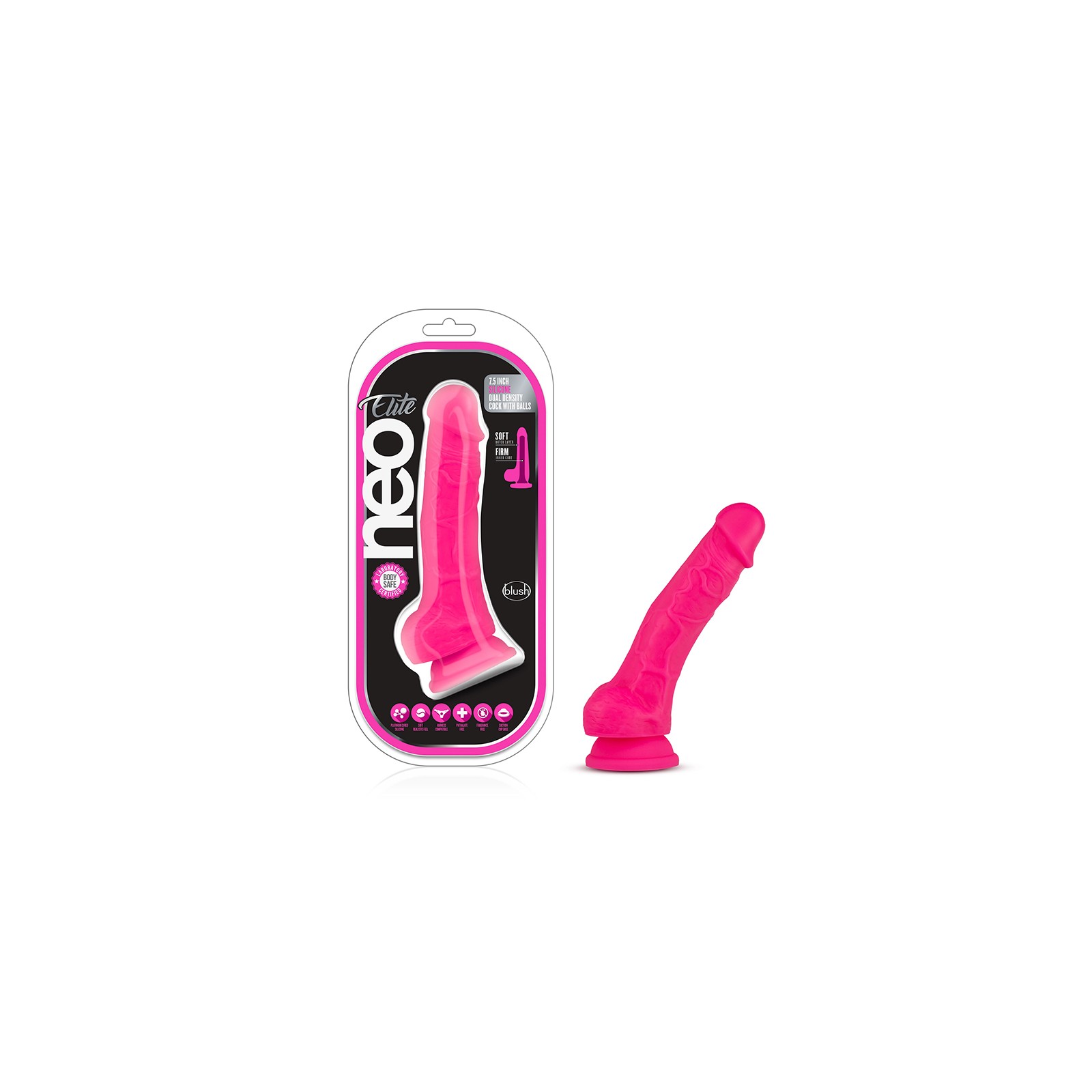 Neo Elite Dual Density Dildo - Vibrant and Realistic